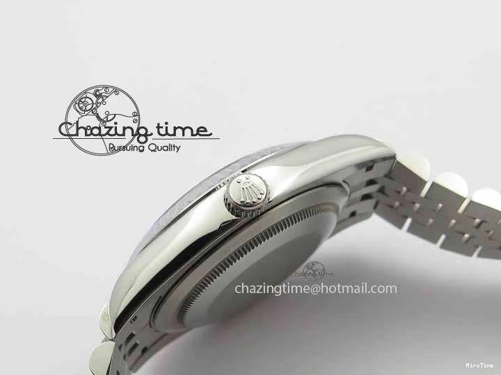 MiroTime 0326 DateJust II 41mm BP Maker Best Edition Gray Diamonds Dial On New Version Jubilee Bracelet A Breathable 3626